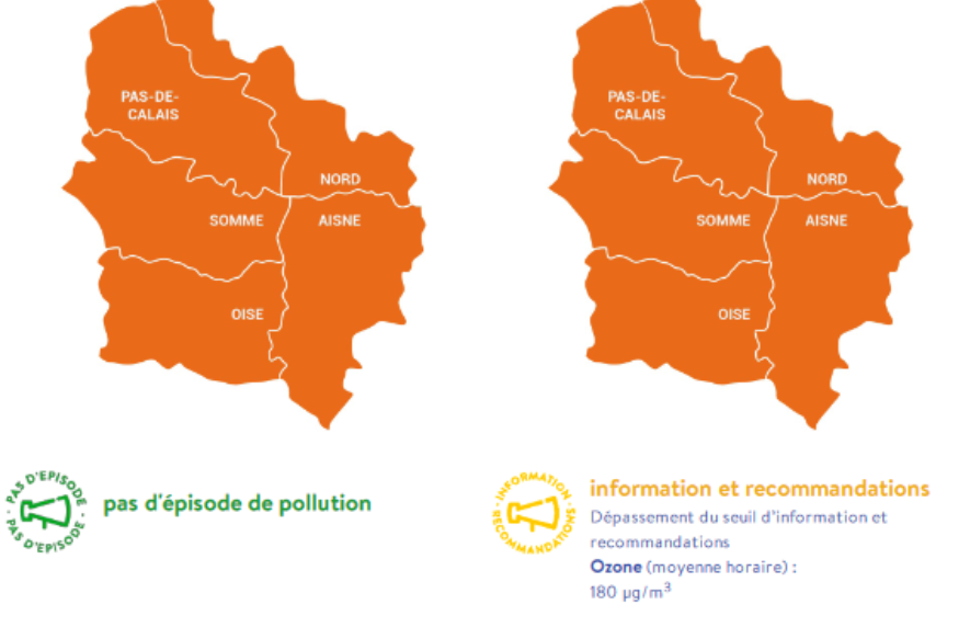 Pollution : vous devez réduire votre vitesse dans le Nord et le Pas de Calais