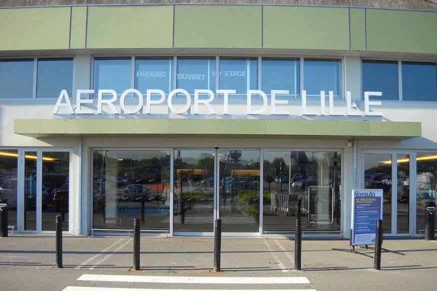 Mouvement de grève à l'aéroport de Lille Lesquin