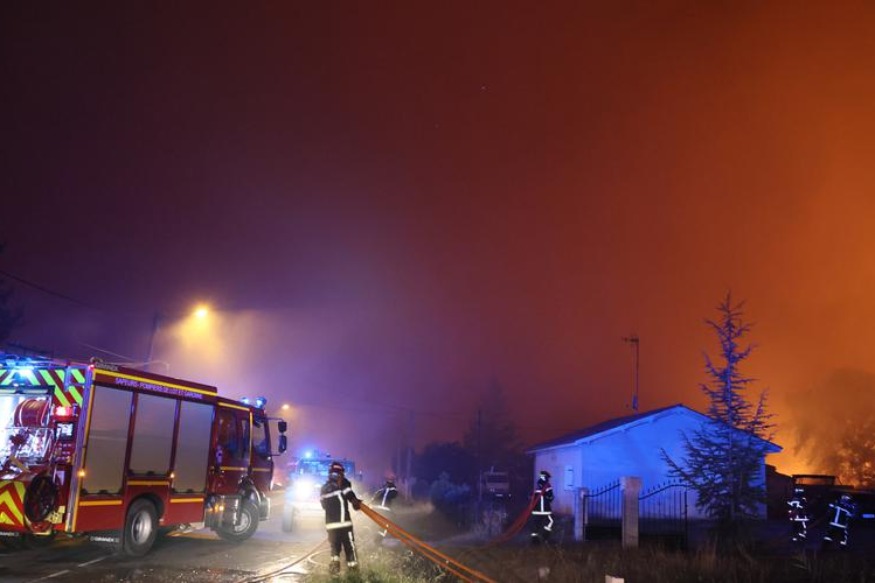 Un nouvel incendie en Gironde