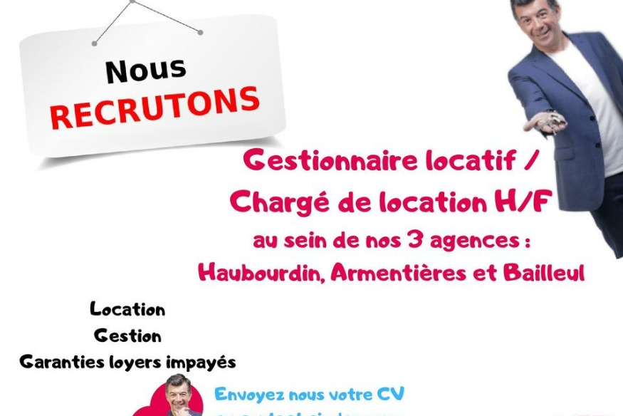 L'agence immobilière Stephane Plaza recherche un gestionnaire locatif / chargé de location H/F justifiant de 4 ans d'expérience sur un poste similaire.