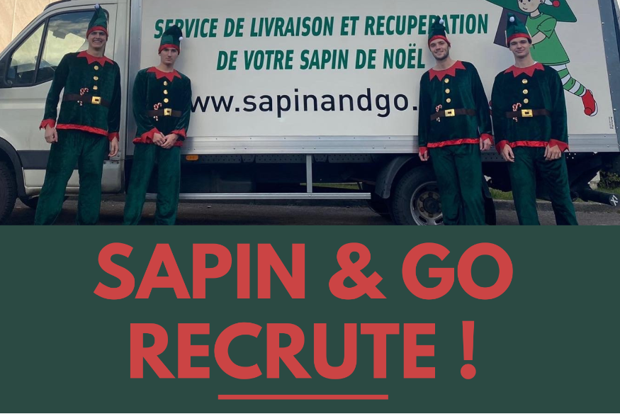 La société "Sapin & Go" recrute pour Noël