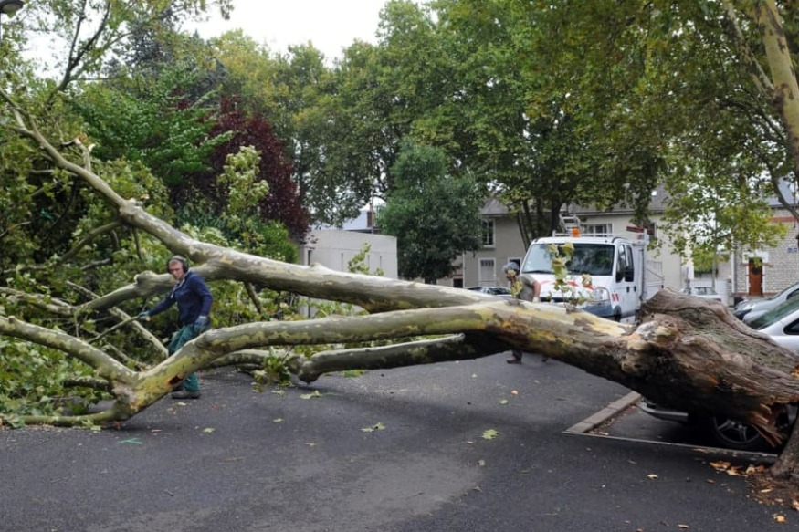 La tempête Gerard fait beaucoup de dégâts en France