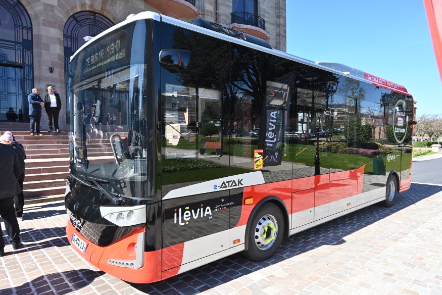 Les 1ers bus électriques arrivent sur le réseau Ilévia !