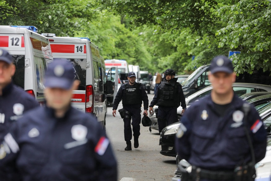 Une élève française parmi les victimes à Belgrade hier