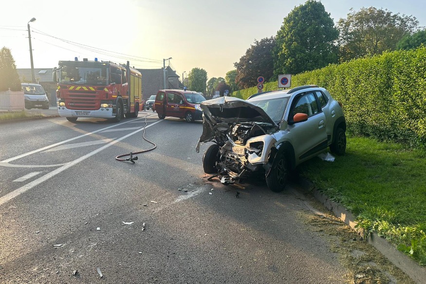 2 blessés graves sur la route hier