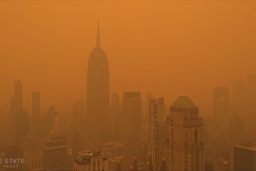 New York suffoque