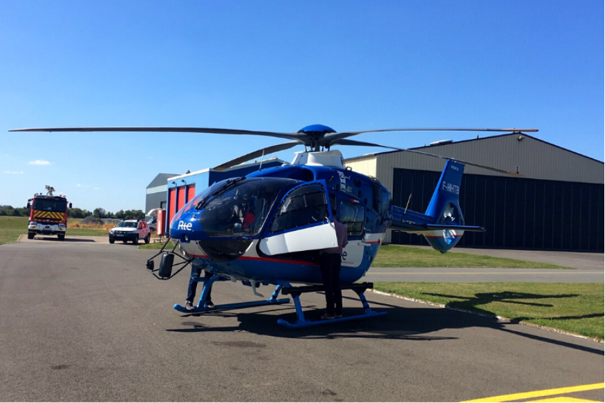 Un hélicoptère va survoler le Nord Pas de Calais à basse altitude cette semaine