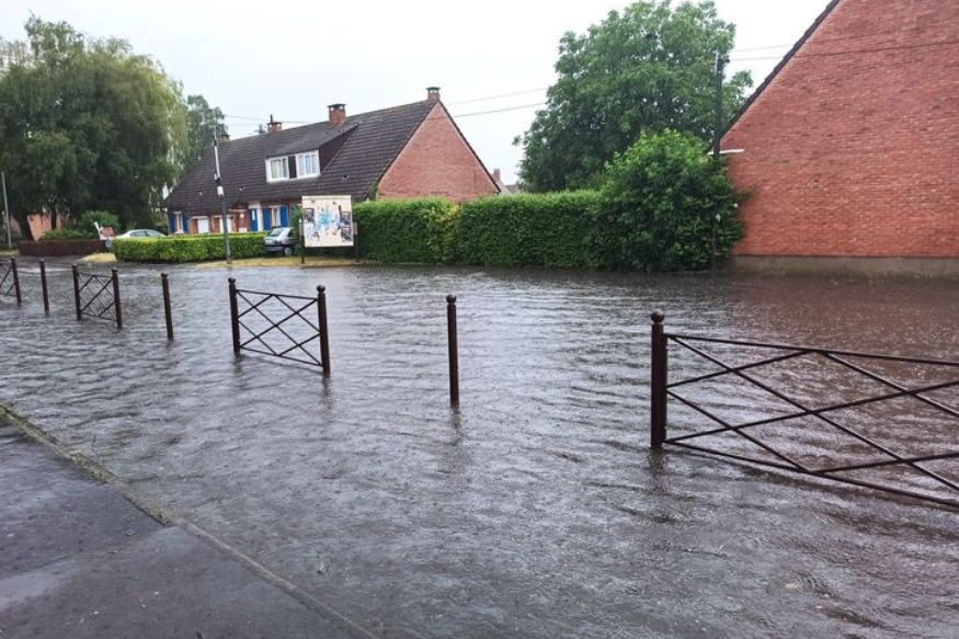 Les orages ont fait quelques dégâts, hier, dans le Nord et le Pas de Calais