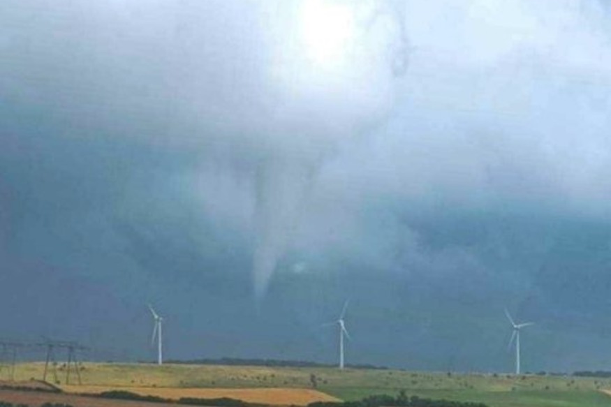 Une tornade ou un tuba observé hier dans le Pas de Calais !