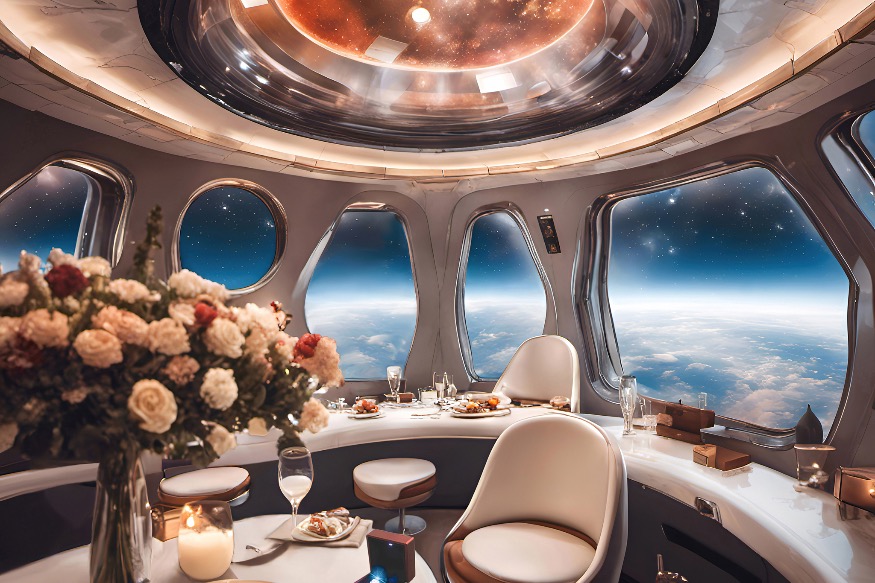 Un restaurant français ouvre dans l'espace