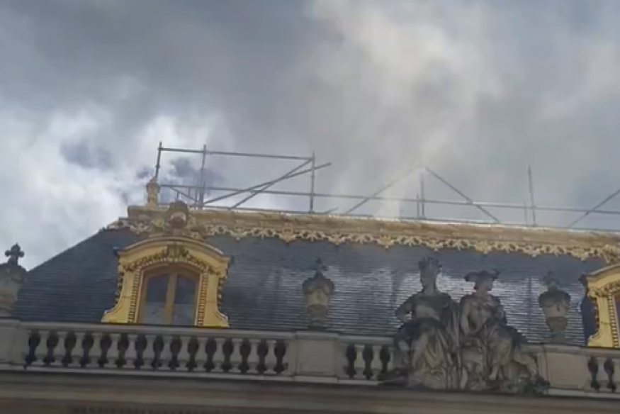 Un début d'incendie au château de Versailles