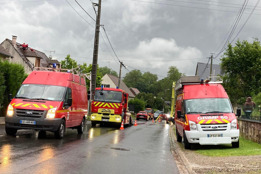 Une tornade hier dans la région