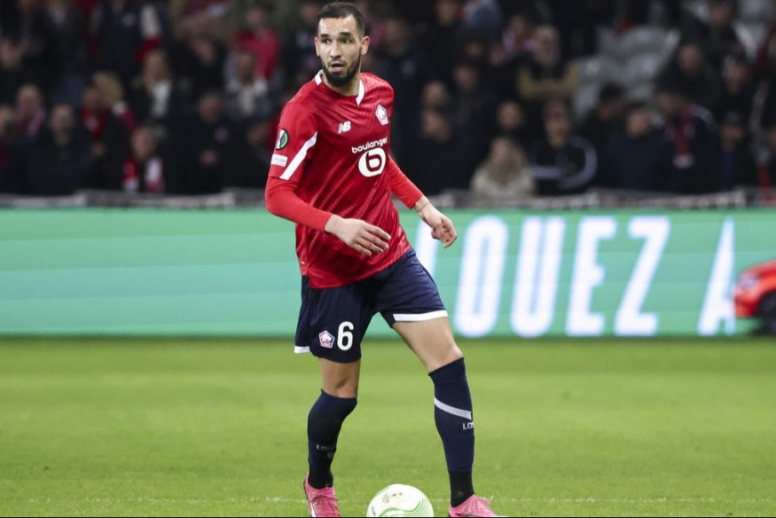 Le joueur du LOSC, Nabil Bentaleb, hospitalisé