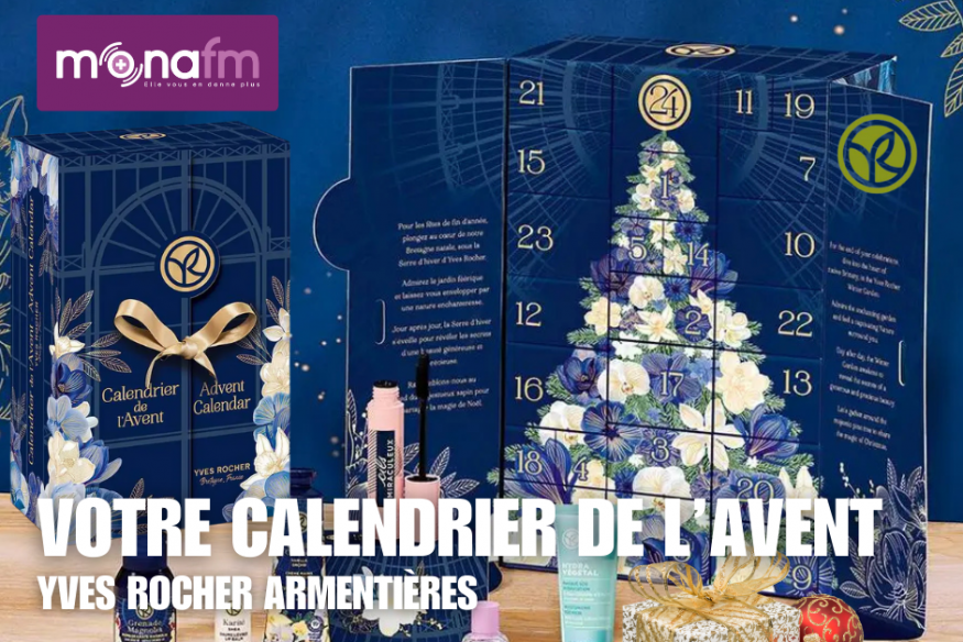 Gagnez votre calendrier de l'Avent Yves Rocher