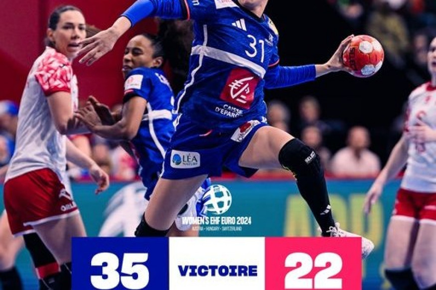 Les handballeuses françaises débutent leur Euro par une victoire !